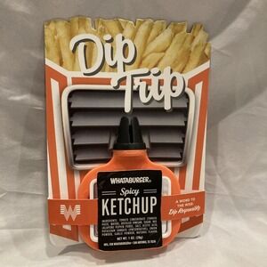 Whataburger Orange Vehicle Air Vent Ketchup Holder/Tray Fan Collectible -A3